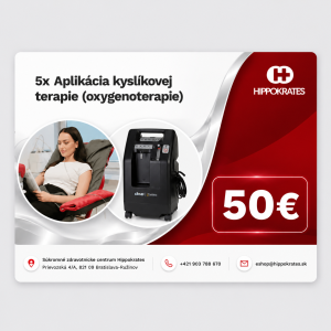 5x Aplikácia kyslíkovej terapie (oxygenoterapia)