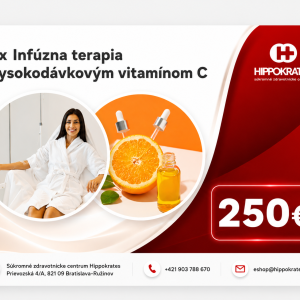 5x Infúzna terapia vysokodávkovým vitamínom C