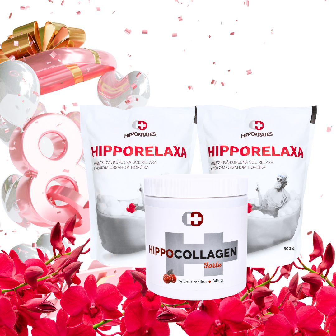 Špeciálny MDŽ set Hippocollagen Forte & Hipporelaxa